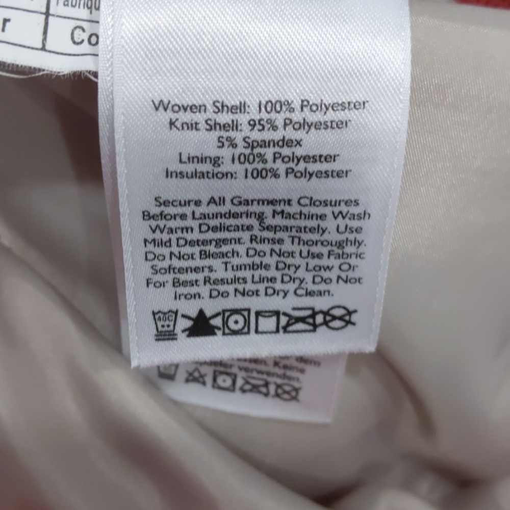 3/$30 Eddie Bauer full zip soft shell hooded jacket XL red - Picture 6 of 7